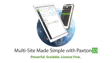Manage sites remotely with Paxton10 - Multi-site made simple!