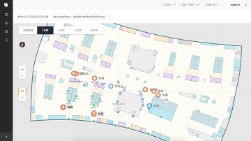 Indoor positioning: monitor the real-time location of people.