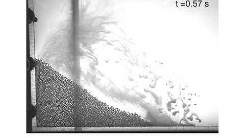 Submerged Tall Column