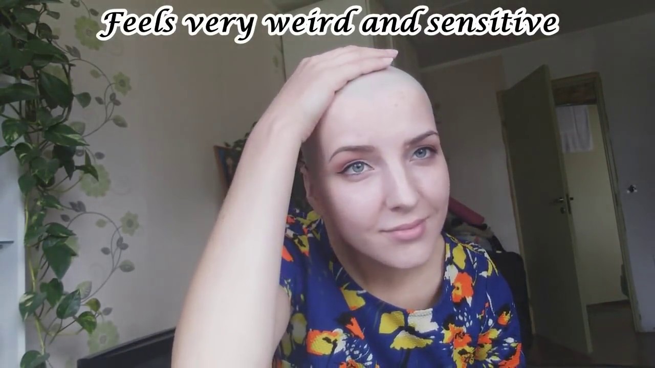 Shaving my head [ BALD ] KAT