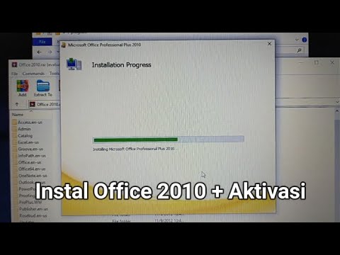 Video: Bagaimana cara menginstal Excel 2010 di laptop saya?