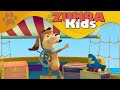 🌈 ZUMBA FOR KIDS | 🏝️ CHOCOLO THE PIRATE | NURSERY RHYMES & KIDS SONGS ♫ | MY DOG CHOCOLO 🐶