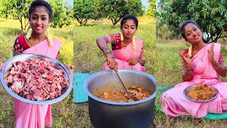 Mutton Biriyani Recipe Full Video #villagemonichannel