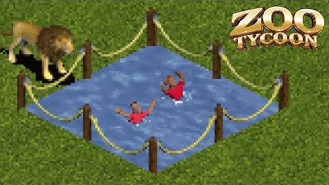 You can only drown men in Zoo Tycoon