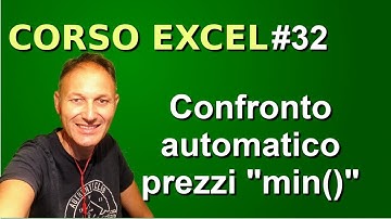 #32 Corso Excel: confronto automatico dei prezzi | Daniele Castelletti | Maggiolina informatica