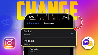 How to Change Language in Instagram from iPhone | Switch Language in Instagram in 2024