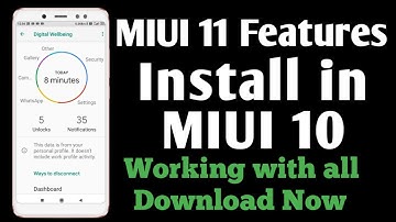 Install All MIUI 11 Apps in MIUI 10 Without Root, Install all MIUI 11 Features in MIUI 10 Device
