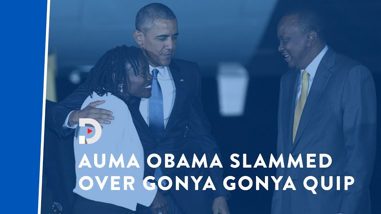 Auma Obama Slammed Over Gonya Gonya Handout Remarks Youtube