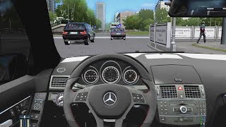 City Car Driving - Mercedes-Benz C180 W204 | Street Racing screenshot 4