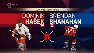 ČESKÝ KLENOT | Dominik Hašek vs. Brendan Shanahan | Semifinále ZOH 1998