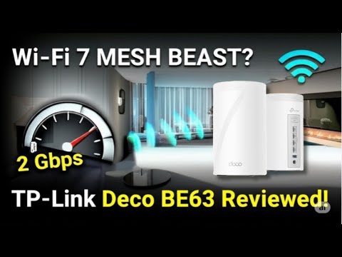 FASTEST Wi-Fi 7 Mesh for the Money? TP-Link Deco BE63 BE10000 Review