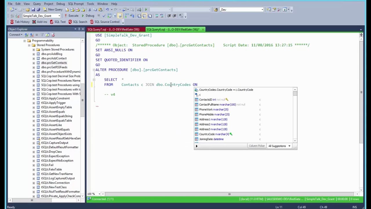 Code Completion, Formatting & Refactoring with SQL Prompt | Redgate - YouTube Code Completion, Formatting & Refactoring With Sql Prompt | Redgate - Youtube