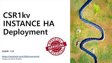 AWS CSR1000v #4 CSR1kv HA