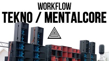 Tekno / Mentalcore Worklfow in a FL Studio