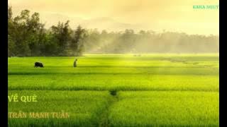 Về Quê - Saxophone Trần Mạnh Tuấn