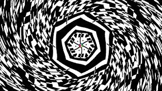 Black & White Symmetry Motion Graphics | Abstract Geometric Patterns Loop