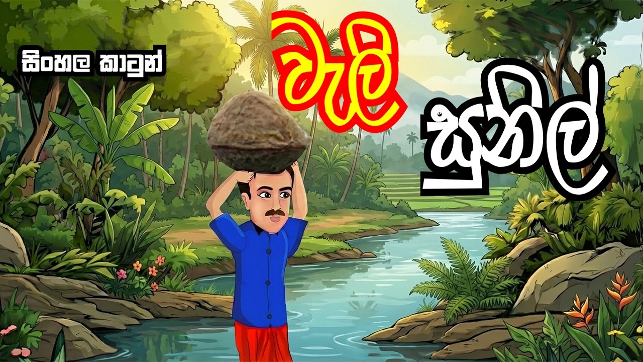 වැලි සුනිල් | Sinhala Cartoon