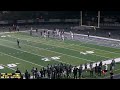 Wadsworth 2 yard TD run by Will Stack - Wadsworth vs Nordonia