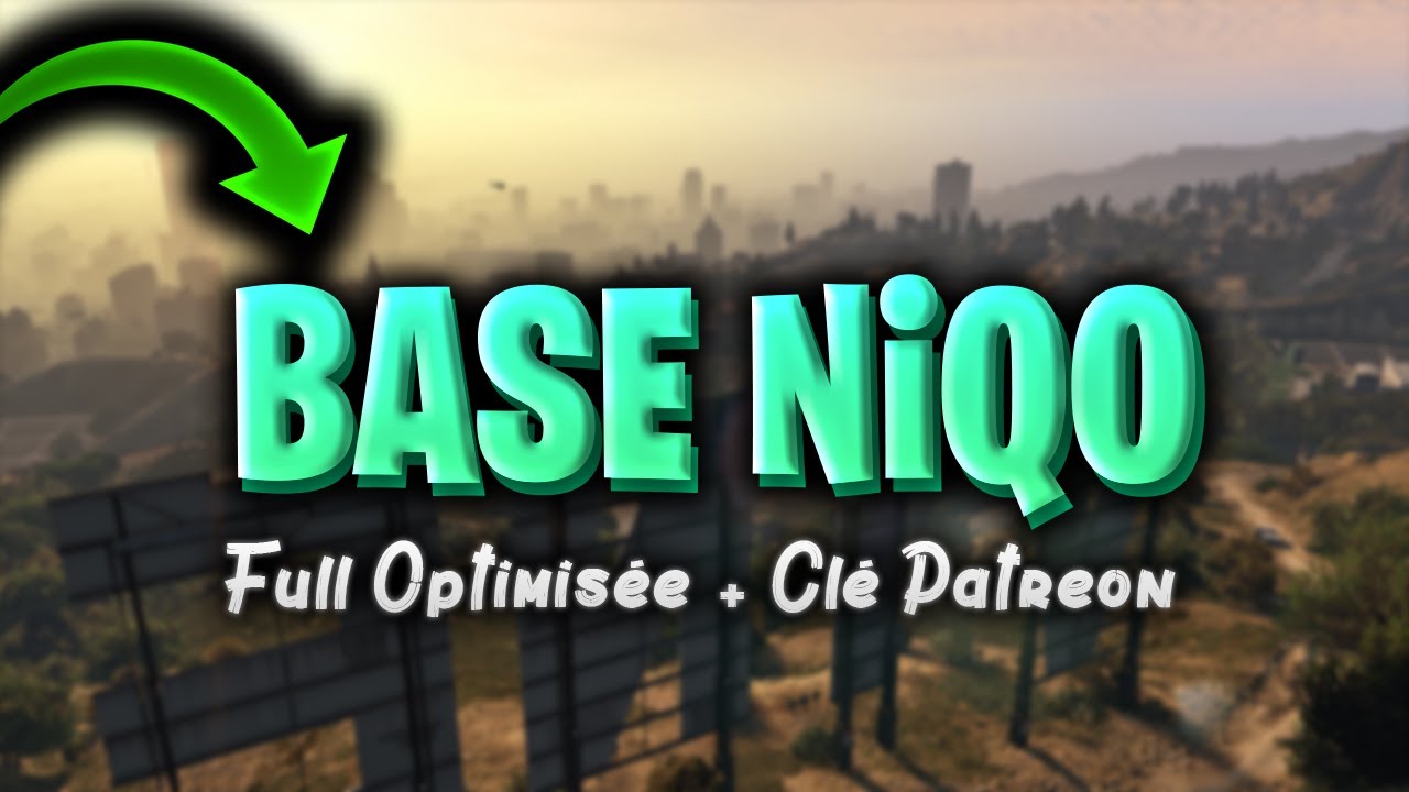 BASE FIVEM NIQOV2 POUR OUVRIR SON SERVEUR, OPTI, 100% RAGEUI, SCRIPTS INEDIT + Clé Patreon !