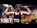 1 Set to Failure ALMOST PASSED OUT | Mike Mentzer High-Intensity Training