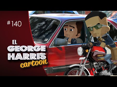 El George Harris Cartoon Ep 140 - CON EL CELULAR ENTRE LAS NALGAS