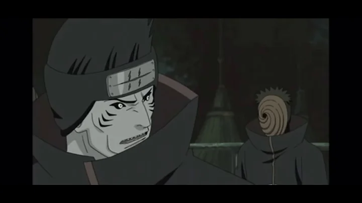 Tobi reveals himself to Kisame