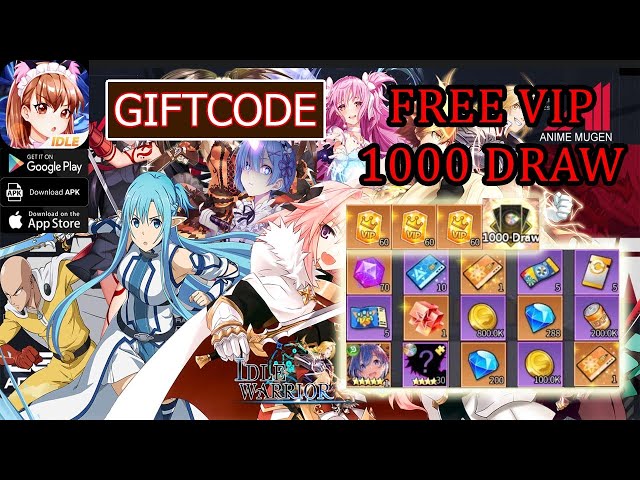 Idle Academy Allstar Awaken Gameplay 4 Giftcodes - All Anime RPG