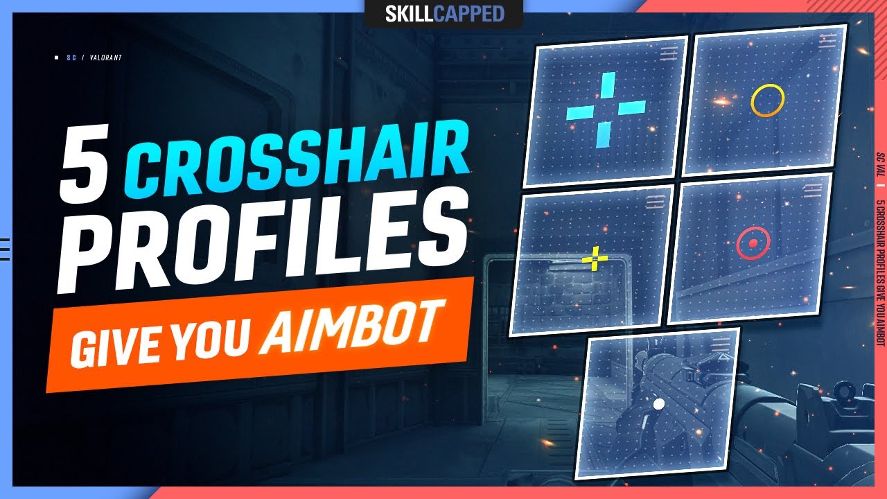 5 Crosshair Profiles YOU NEED for GODLIKE AIM Valorant Settings Guide