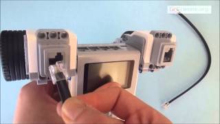B1.5 Building an easy beginner Lego MindStorms EV3 robot; step 5 of 5