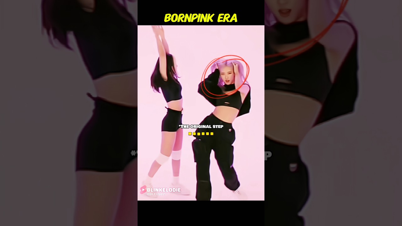 Why rosé changed the step? 🤔👀 #fypシ゚viral #blackpink #blink