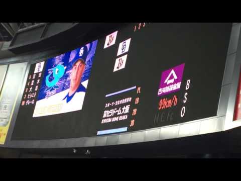 オリックスvs.中日 中日スタメン発表 2017年6月10日