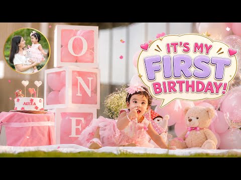 Alyza’s First Birthday Vlog 🥳 | Arshi Saifi 