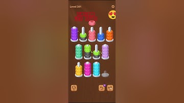 Nuts sort journey level 301,302,303,304#games #gaming #gameplay #nutsort #puzzle