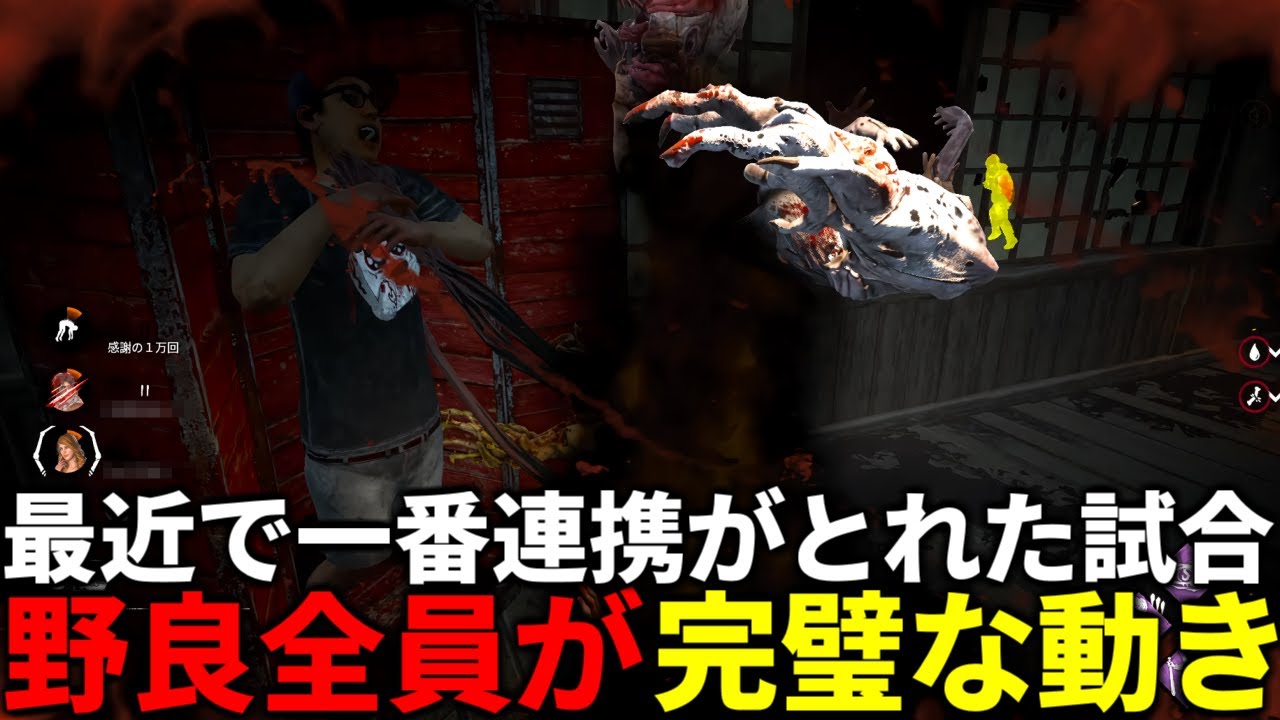 【DBD】気持ち良すぎる連携が連発した試合【デッドバイデイライト】