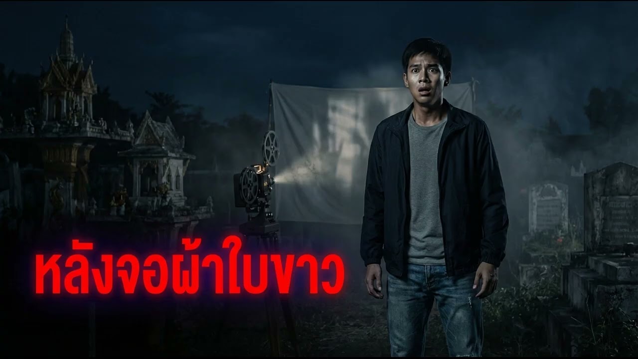 จอผ้าขาวกลางป่าช้า