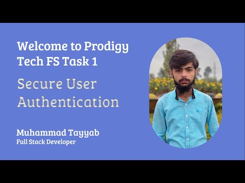 Full Stack Secure User Authentication System by Muhammad Tayyab