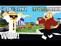 Zostałem jego TATĄ TROLL w Minecraft! (uwierzył)