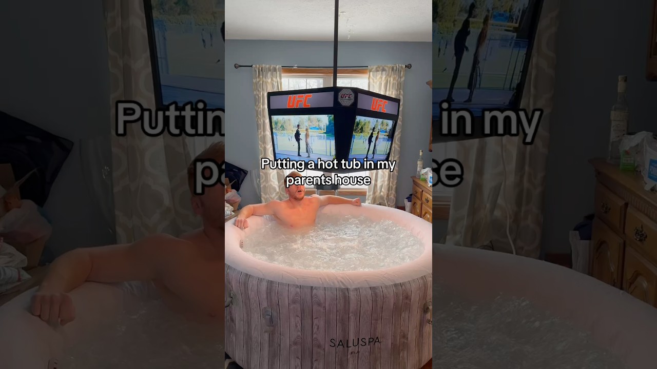 ⁣Putting A Hottub In My Parents House