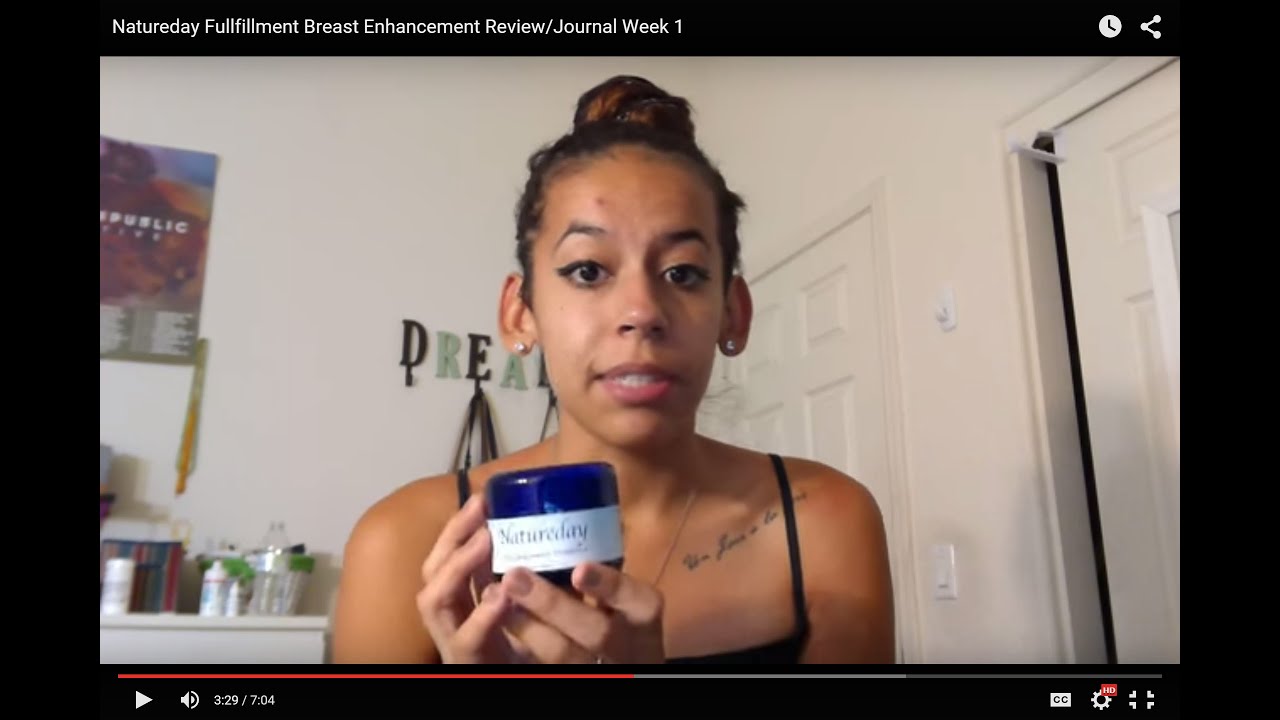 Natureday Fullfillment Breast Enhancement Review/Journal Week 1