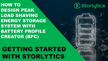 How to Design Battery Profile to Peak Load Shaving Application? Battery Profile Creator | Storlytics