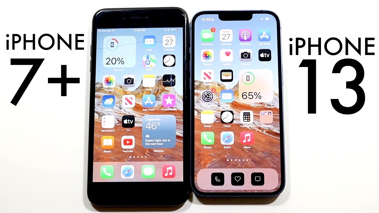 iPhone 13 Vs iPhone 7+ SPEED TEST! - YouTube