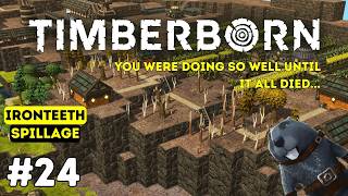 No Water, Great... I Timberborn Ironteeth Spillage Hard I Episode I 24