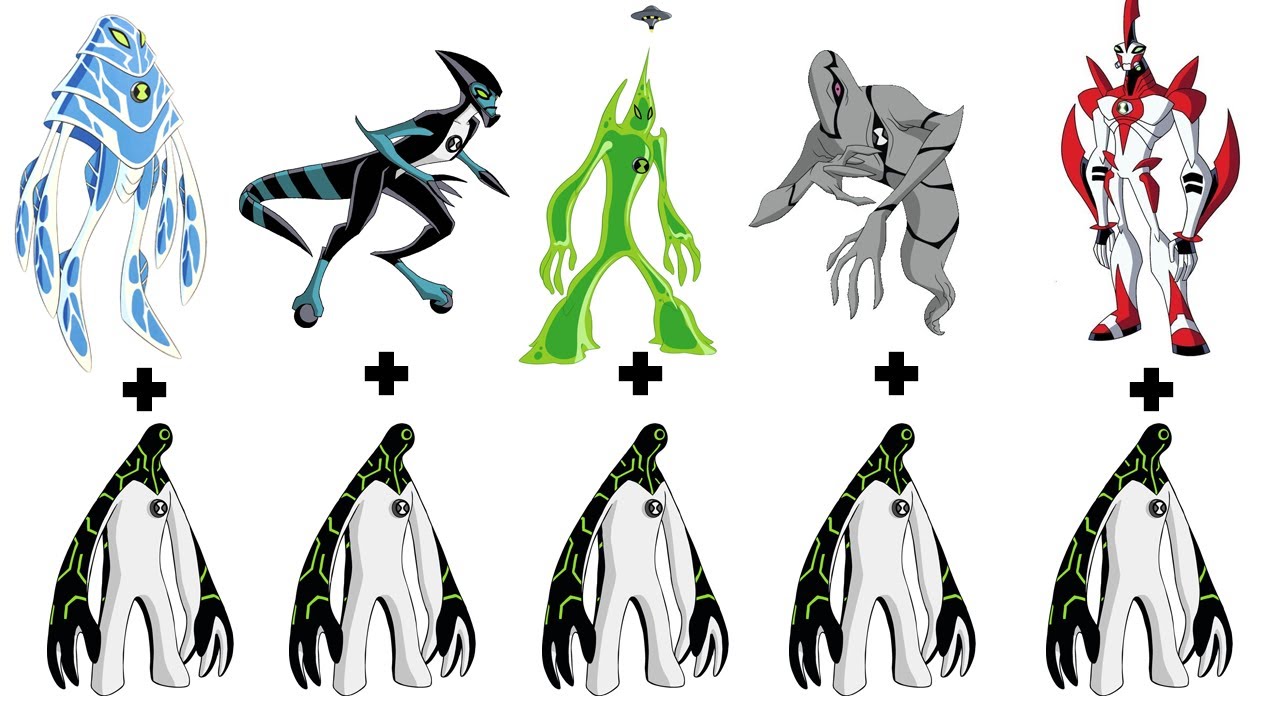 Ben 10 Alien Upgrade 5 Fusion video 