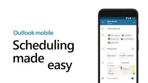 Scheduling made easy with Scheduling Assistant   Outlook for mobile