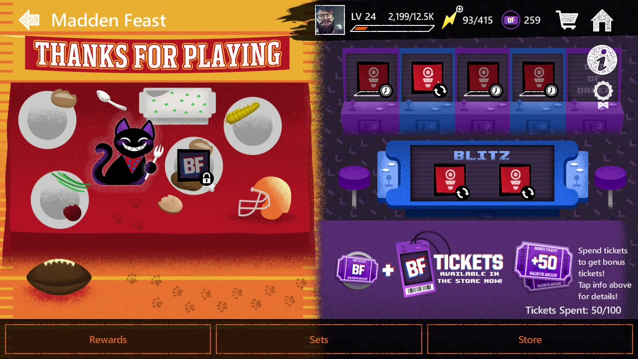 MADDEN MOIBLE BLACK FRIDAY EVENTS AND SETS!