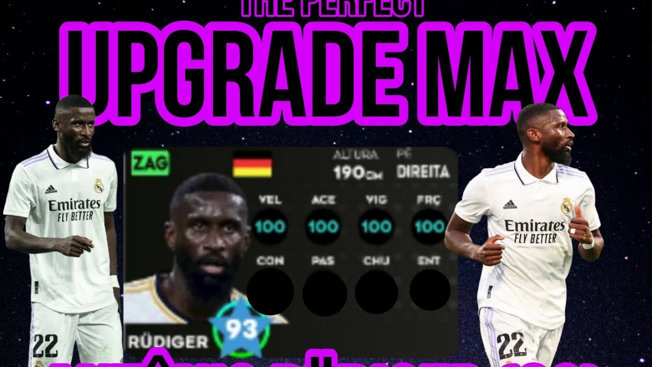 THE PERFECT UPGRADE MAX ANTÔNIO RÜDIGER 83 IN DLS 24😈🥶👑 - YouTube
