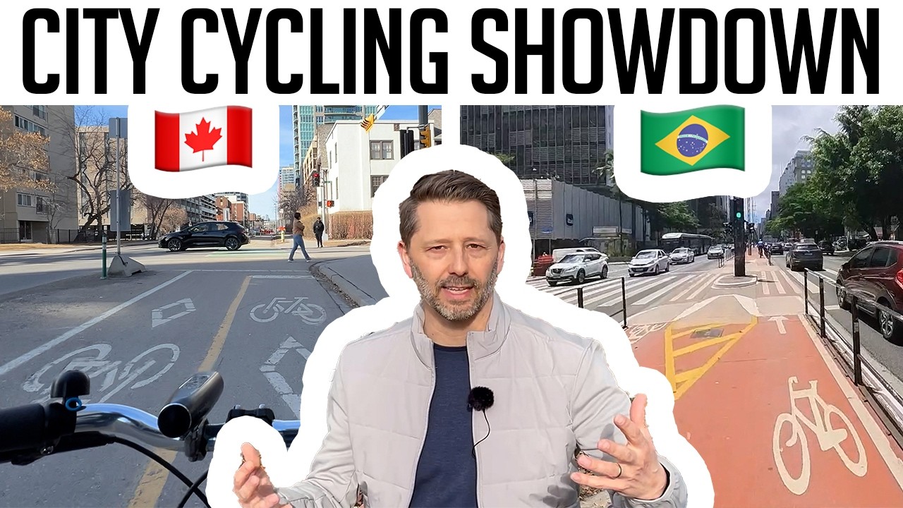 Bike city showdown: Canada vs Brazil