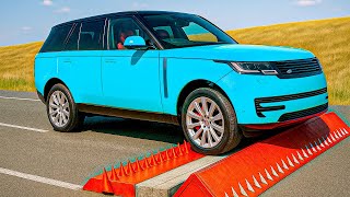 Car vs Destructive Speedbump Challenge | BeamNG Drive