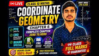 🔥 90% Students Make This Mistake! | Coordinate Geometry LIVE | Class 10 Maths Ch 6 | Part - 11|