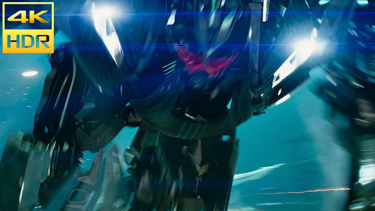 Chasing Sideways | Transformers Revenge of The Fallen (2009) Movie Clip 4K HDR